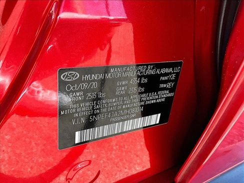 Used 2021 Hyundai Sonata SEL w/ Convenience Package FWD image 30