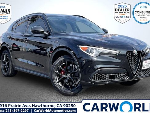 Used 2019 Alfa Romeo Stelvio Ti w/ Nero Edizione image 1