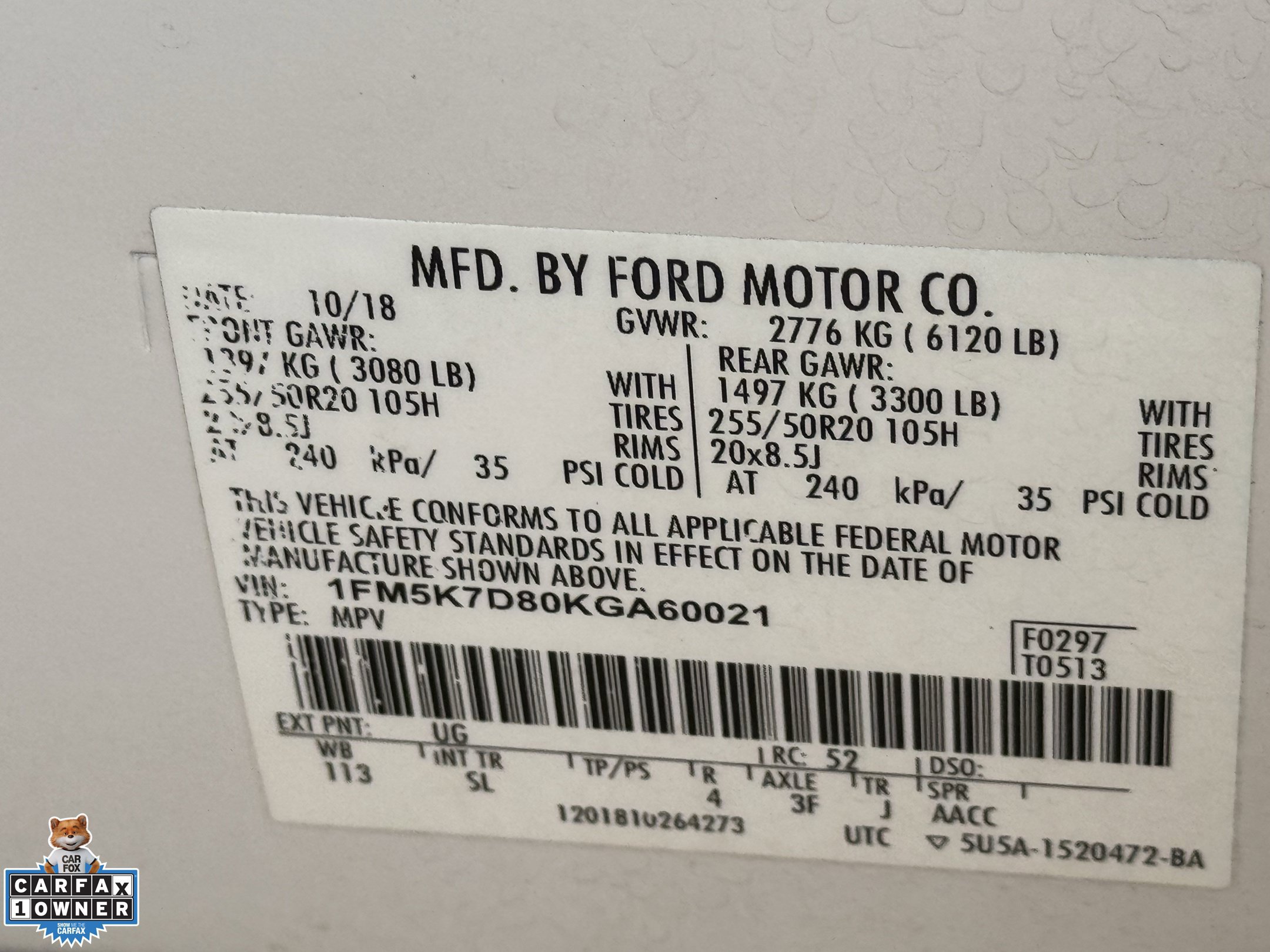 Used 2019 Ford Explorer XLT w/ Equipment Group 202A FWD image 14