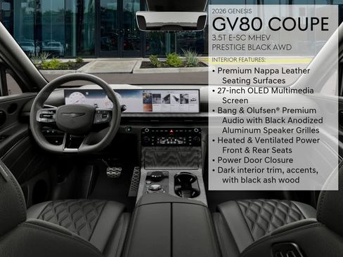 New 2026 Genesis GV80 3.5T Prestige AWD/4WD image 17