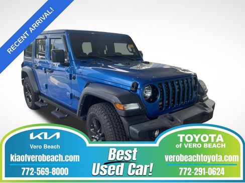 Used 2021 Jeep Wrangler Unlimited Sport AWD/4WD image 1