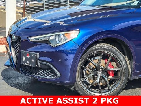 Used 2021 Alfa Romeo Stelvio Ti w/ Nero Edizione image 2