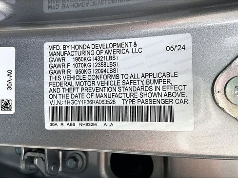 Used 2024 Honda Accord EX image 16