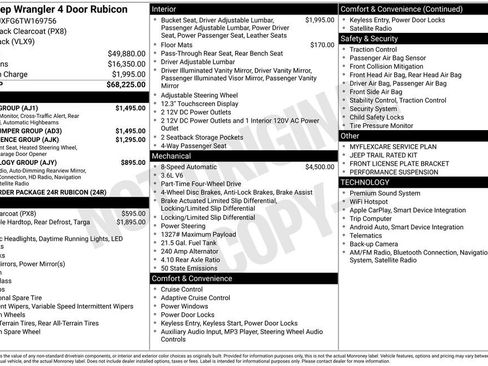 New 2026 Jeep Wrangler Unlimited Rubicon w/ Safety Group image 2