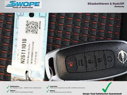 New 2026 Nissan Sentra SR w/ Floor Mat Package image 19