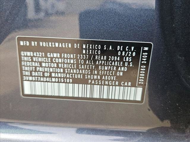 Used 2020 Volkswagen GTI SE FWD image 20