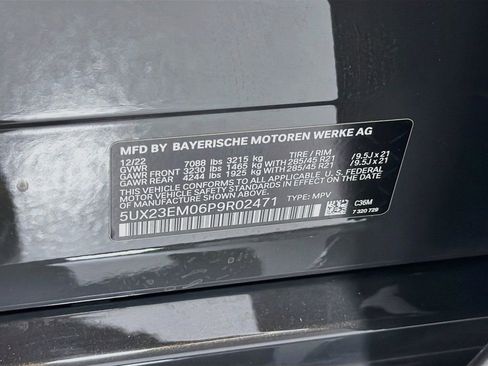 Used 2023 BMW X7 xDrive40i w/ M Sport Package AWD/4WD image 39