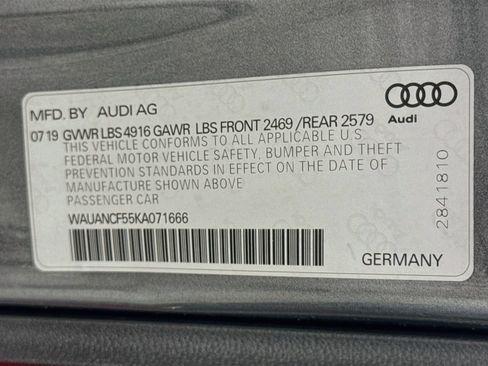 Used 2019 Audi A5 2.0T Premium w/ Convenience Package AWD/4WD image 31