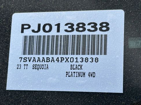 Certified 2023 Toyota Sequoia Platinum AWD/4WD image 15