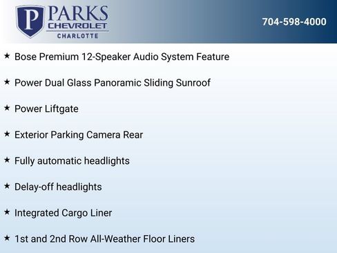 New 2026 Chevrolet Traverse RS w/ LPO, Floor Liner Package FWD image 14