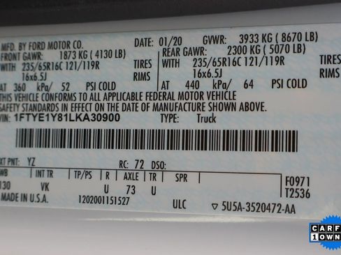 Used 2020 Ford Transit 150 Low Roof image 45