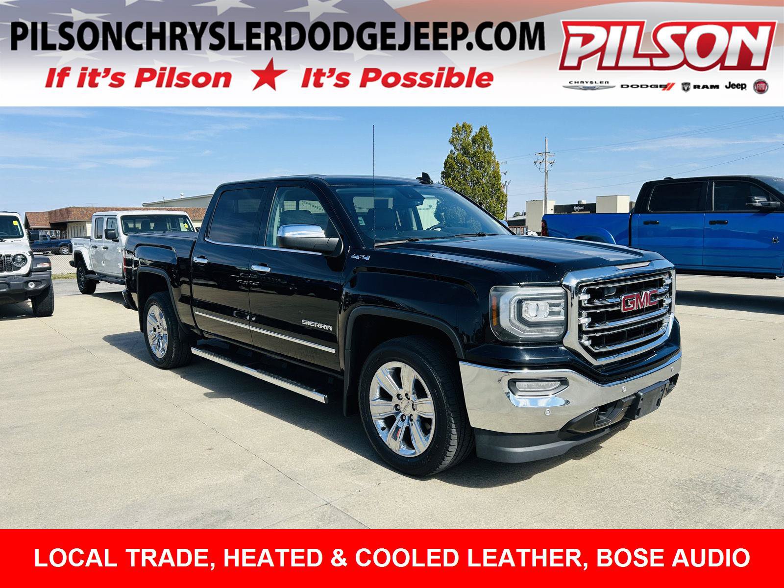 Used 2017 GMC Sierra 1500 SLT AWD/4WD image 1