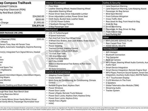 New 2026 Jeep Compass Trailhawk AWD/4WD image 2