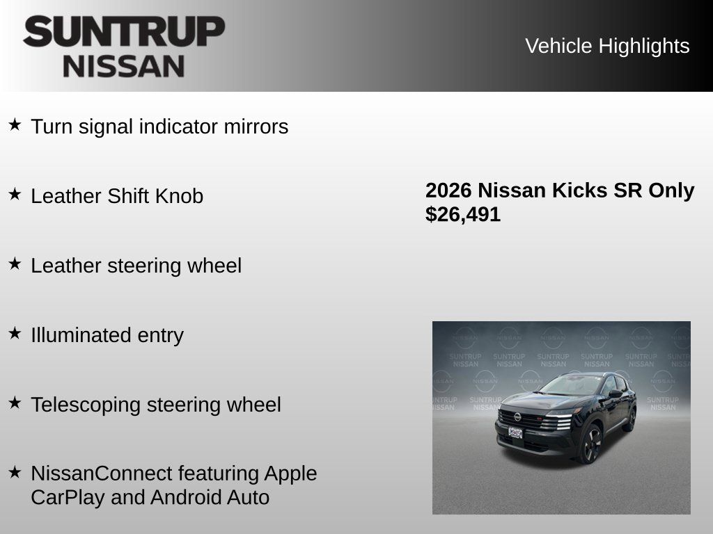 Used 2026 Nissan Kicks SR FWD image 23