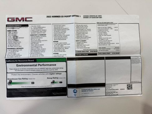 Used 2022 GMC Hummer EV Edition 1 w/ LPO, Illumination Package AWD/4WD image 54