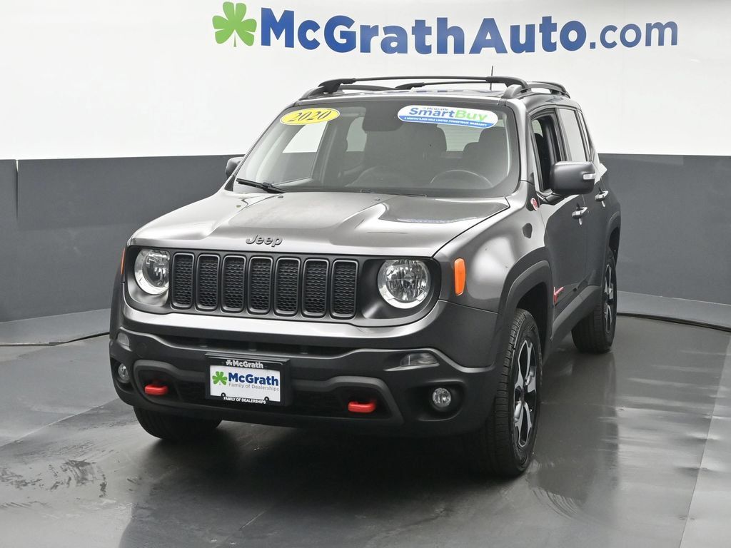 Used 2020 Jeep Renegade Trailhawk w/ Premium Leather Group AWD/4WD image 22