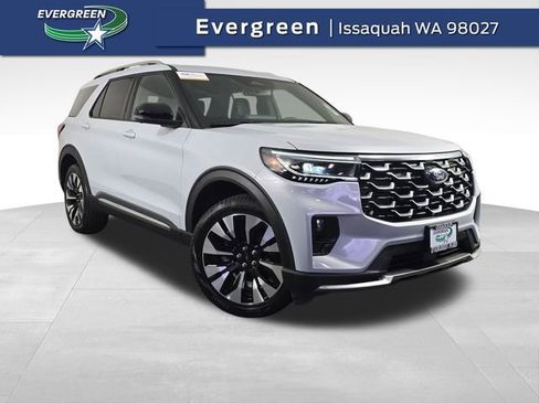 Certified 2025 Ford Explorer Platinum w/ LUX Leather Package image 1