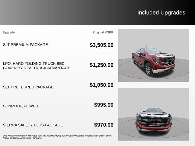 Used 2025 GMC Sierra 1500 SLT w/ SLT Premium Package AWD/4WD image 4