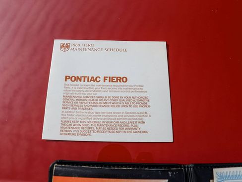Used 1988 Pontiac Fiero GT RWD image 71