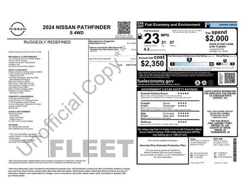 Used 2024 Nissan Pathfinder S AWD/4WD image 30