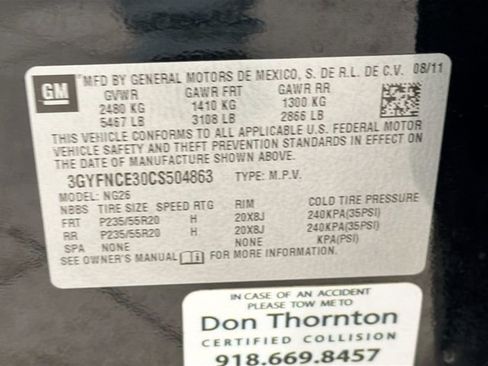 Used 2012 Cadillac SRX Premium image 27