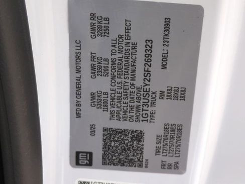 New 2025 GMC Sierra 3500 Pro w/ 1SA Pro Safety Plus Package image 49