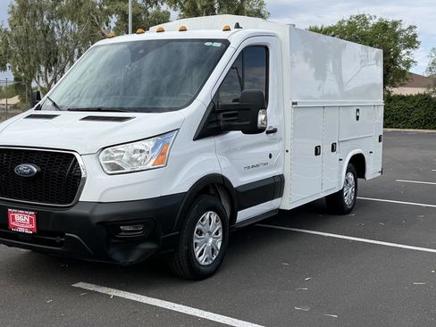 Used 2022 Ford Transit 350 w/ Interior Upgrade Package RWD image 1