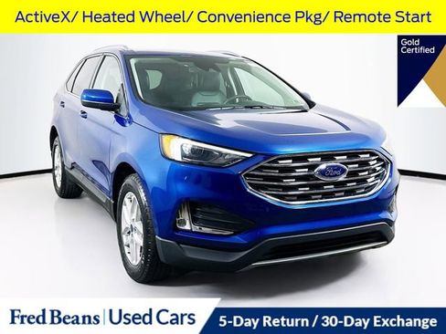Certified 2022 Ford Edge SEL w/ Convenience Package AWD/4WD image 1