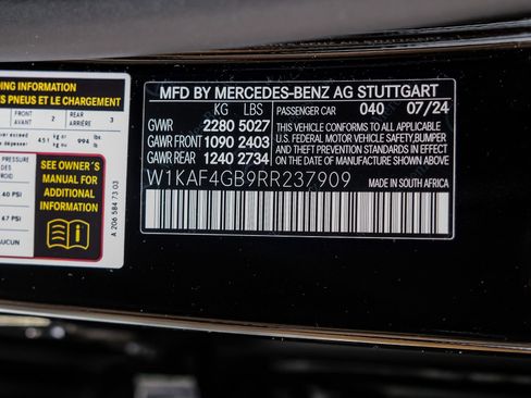 Used 2024 Mercedes-Benz C 300 Sedan w/ AMG Line w/ Night Package image 70