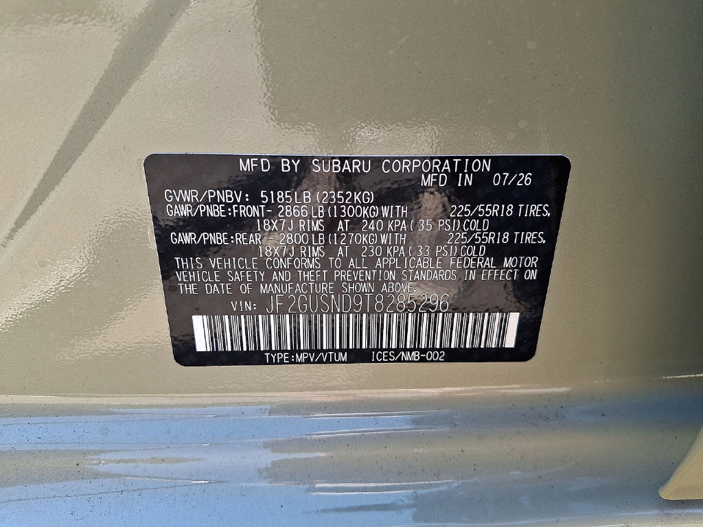 New 2026 Subaru Crosstrek 2.5i Limited AWD/4WD image 18