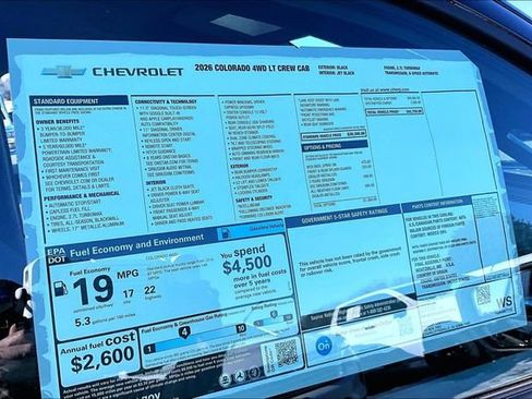 New 2026 Chevrolet Colorado LT image 13