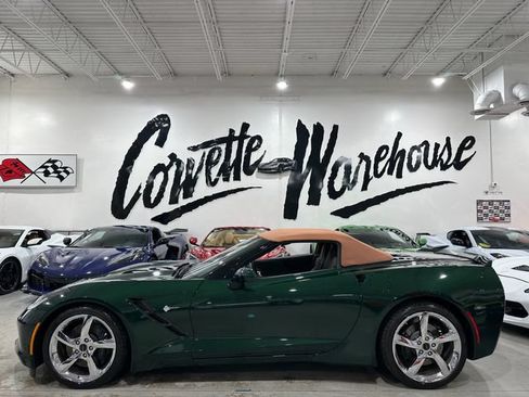 Used 2014 Chevrolet Corvette Stingray Convertible w/ 3LT Preferred Equipment Group RWD image 2