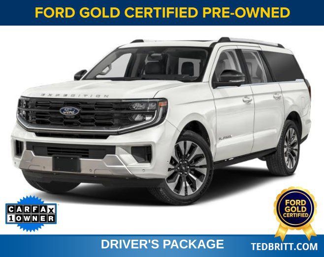 Certified 2025 Ford Expedition Max Platinum w/ Driver's Package AWD/4WD image 1