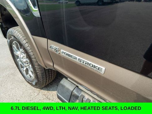 Used 2020 Ford F350 Lariat w/ Lariat Value Package AWD/4WD image 9