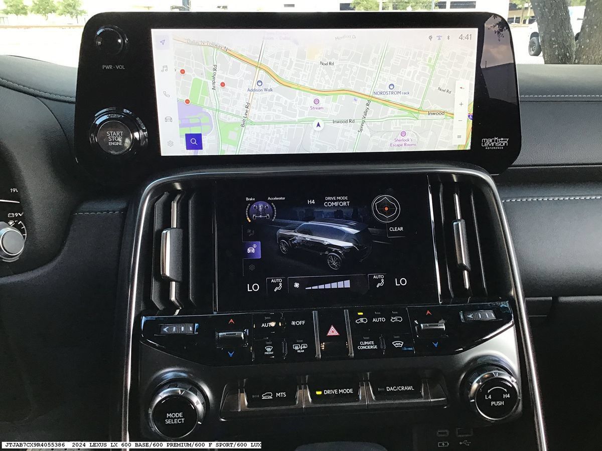 Used 2024 Lexus LX 600 4WD w/ Interior Upgrade Package image 16