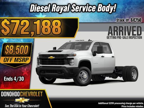 New 2026 Chevrolet Silverado 3500 W/T w/ WT Convenience Package AWD/4WD image 1