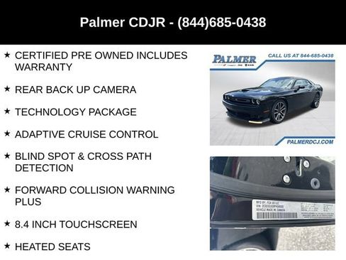 Used 2023 Dodge Challenger GT w/ Plus Package RWD image 6