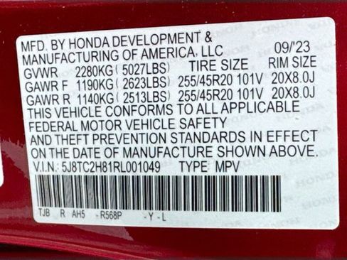 Used 2024 Acura RDX AWD w/ A-Spec & Advance Pkg image 22