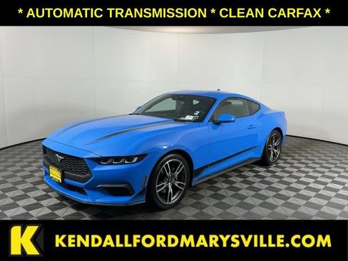 Used 2024 Ford Mustang Coupe w/ Wheel & Stripe Package RWD image 1