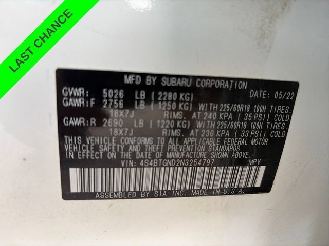 Used 2022 Subaru Outback Limited XT AWD/4WD image 29