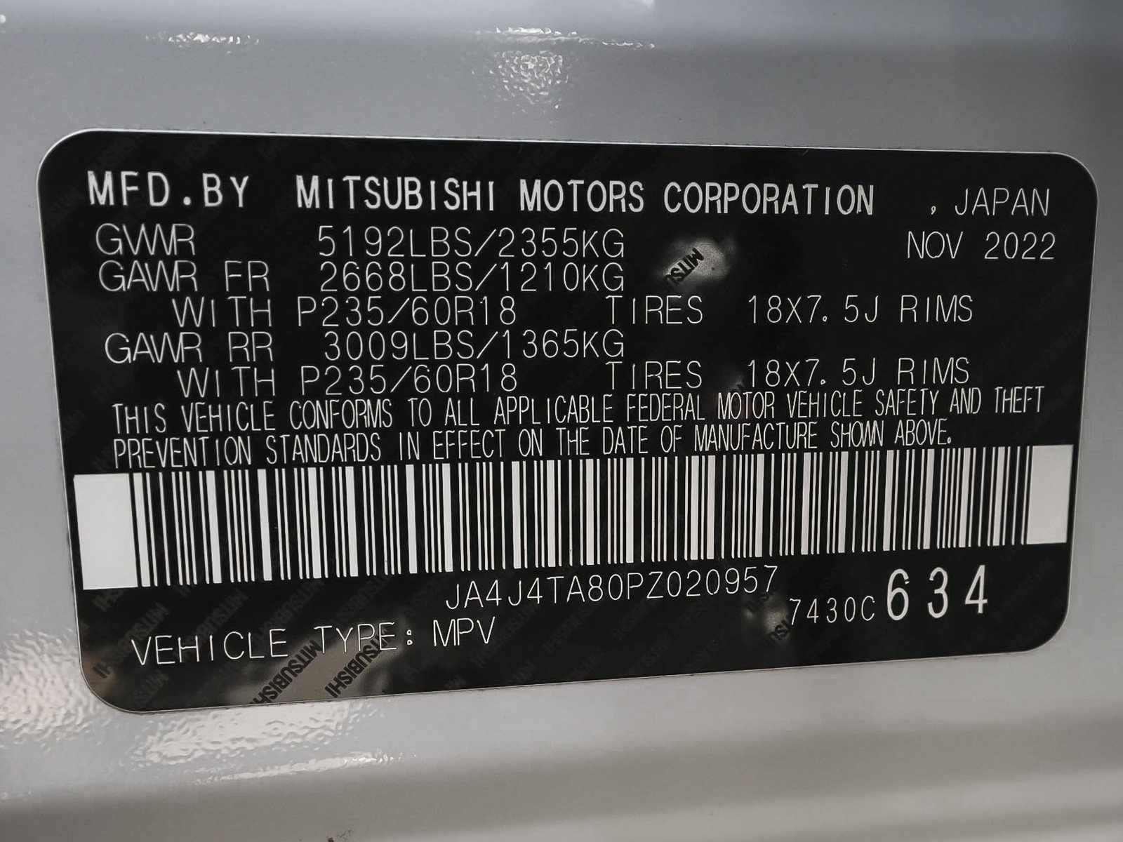 Used 2023 Mitsubishi Outlander ES AWD/4WD image 16