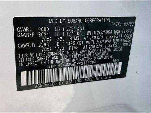 Used 2023 Subaru Ascent Touring image 19