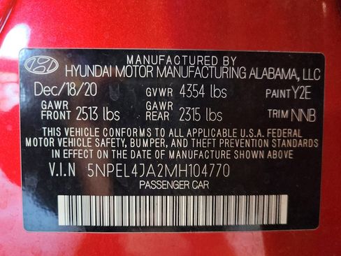 Used 2021 Hyundai Sonata SEL FWD image 33