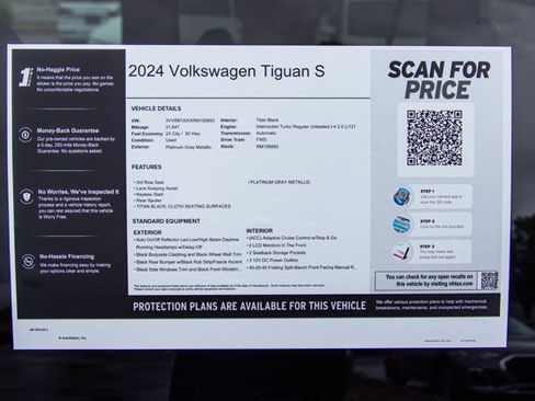Used 2024 Volkswagen Tiguan S FWD image 27