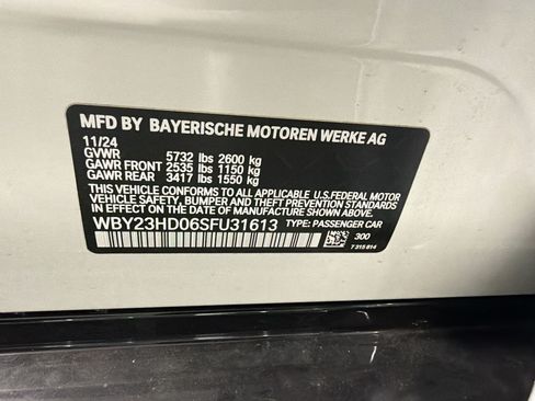 Used 2025 BMW i4 eDrive40 w/ M Sport Package RWD image 11