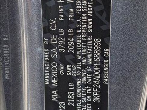 Used 2023 Kia Forte LXS w/ LXS Technology Package image 23