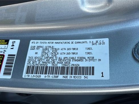 New 2025 Toyota Tacoma TRD Off-Road w/ TRD Off Road Premium Package image 35