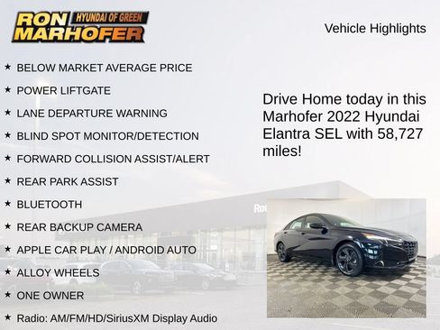 Used 2022 Hyundai Elantra SEL FWD image 14
