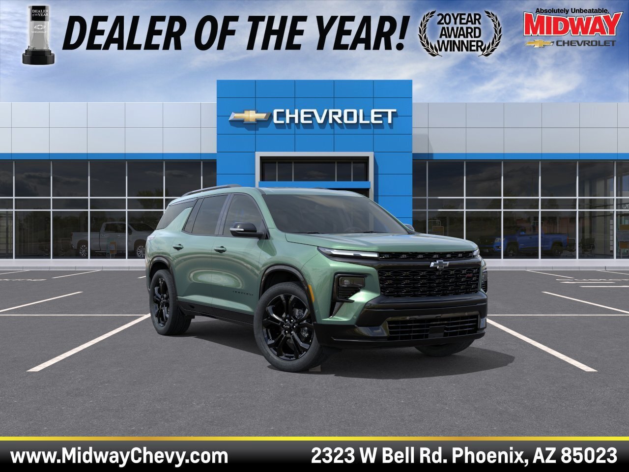 New 2027 Chevrolet Traverse RS w/ LPO, Floor Liner Package FWD image 1