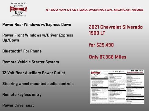 Used 2021 Chevrolet Silverado 1500 LT AWD/4WD image 7